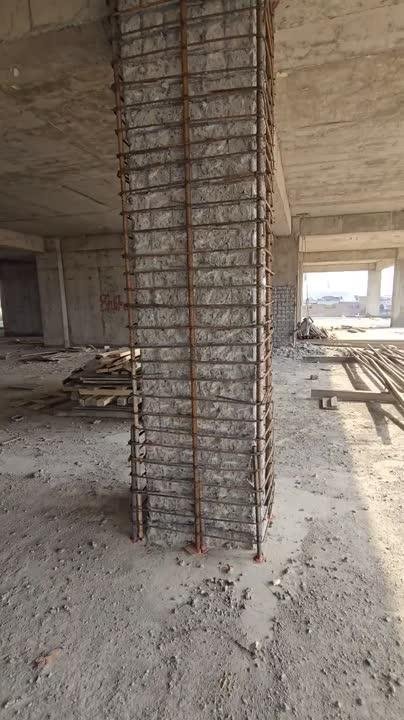 Concrete Jacketing — kolom jacketing tinggi