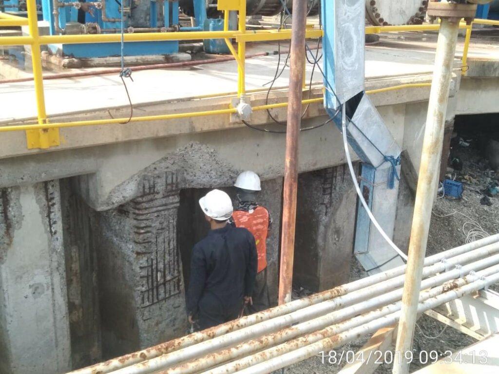 Patching Non Shrink — dokumentasi aplikasi di lapangan (slide p-18)