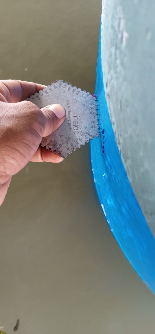 Protective Coating — dokumentasi aplikasi di lapangan (slide p-32)